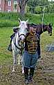 _MG_1860 bugler with his horse Dusty and mule Festus.jpg