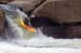 DSC_4934 orange kayak--throught the chute