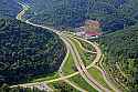 Fil19653 Interstate 79 exit 19 interchange in West Virginia .jpg